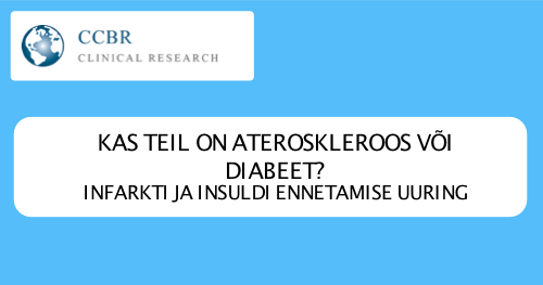 Kas teil on ateroskleroos või diabeet?